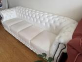 Natūralios odos sofa - nuotraukos Nr. 4