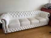 Natūralios odos sofa - nuotraukos Nr. 9