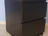 Ikea Malm Komoda su 2 stalčiais, tamsiai ruda - nuotraukos Nr. 2