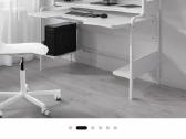 Ikea Fredde baltas stalas, 140 cm - nuotraukos Nr. 2
