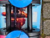 Hanteliai 2vnt po.15kg bendras30kg 2vnt 42eur - nuotraukos Nr. 2