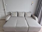 Parduodama išskleidžiama kampinė sofa-lova - nuotraukos Nr. 2