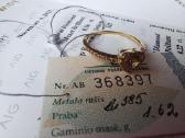 Sužadėtuvių žiedas su briliantais (0,58ct) - nuotraukos Nr. 9