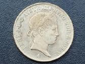 20 kreicerių 1842m. Austrija sidabras - nuotraukos Nr. 2