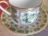 „Imperial Porcelain“ puodeliai su lėkštelėmis - nuotraukos Nr. 4
