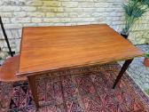 Vintažinis mid century tikmedžio valgomojo stalas - nuotraukos Nr. 11