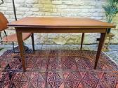 Vintažinis mid century tikmedžio valgomojo stalas - nuotraukos Nr. 12