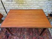 Vintažinis mid century tikmedžio valgomojo stalas - nuotraukos Nr. 14