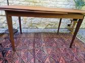 Vintažinis mid century tikmedžio valgomojo stalas - nuotraukos Nr. 24
