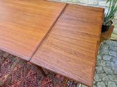 Vintažinis mid century tikmedžio valgomojo stalas - nuotraukos Nr. 28