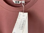 Airism Cotton Crew Neck T-shirt (Long Sleeve) - nuotraukos Nr. 4