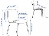 2 Ikea Karlpetter valgomojo kėdės - nuotraukos Nr. 5