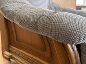 Sofa ir du foteliai su medžiu - nuotraukos Nr. 4