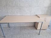 Rašomasis stalas su spintele - nuotraukos Nr. 3