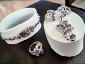 Sidabrinis papuosalu komplektas - nuotraukos Nr. 2