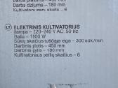 Elektrinis kultivatorius - nuotraukos Nr. 4