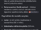 Mobiliusios Obliavimo stalkes holstar adh250 vienf - nuotraukos Nr. 3