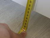 Balta Ikea spinta drabužiams su veidrodžiu šone - nuotraukos Nr. 5