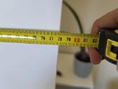 Balta Ikea spinta drabužiams su veidrodžiu šone - nuotraukos Nr. 6