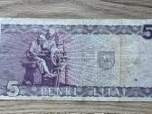 1993 metų 5 litai Jablonskis - nuotraukos Nr. 2