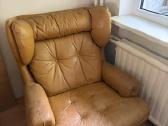 Vintage Couch Fotelis Pufas - nuotraukos Nr. 2