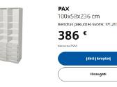 Ikea Pax dvi spintos - nuotraukos Nr. 2