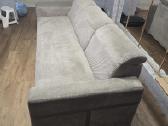 Parduodama sofa su dviem pufais - nuotraukos Nr. 2