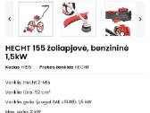 Hecht 155 benzininė žoliapjovė - nuotraukos Nr. 13