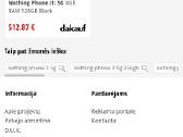 Už puse kainos Nothing phone 5G,256gb.,snapdragon - nuotraukos Nr. 5