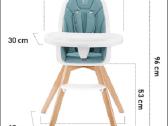Kinderkraft Tixi Turquoise – maitinimo kėdutė - nuotraukos Nr. 2