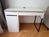 Baltas Ikea rašomasis stalas Micke - nuotraukos Nr. 3