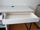 Baltas Ikea rašomasis stalas Micke - nuotraukos Nr. 5
