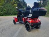 Elektrinis keturratis scooteris - nuotraukos Nr. 3