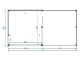 Premium mediniai sodo nameliai 45 mm, 360x370 cm - nuotraukos Nr. 4