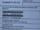 MacBook Pro 16 / 2019 / i9 / 16 GB / 1tb / A2141 - nuotraukos Nr. 3