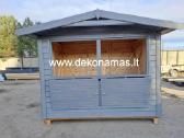 Medinis kioskas 32 m – prekybai, verslui - nuotraukos Nr. 3