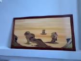 Dideli vintažiniai paveikslai 130x70 cm – po 50 € - nuotraukos Nr. 2