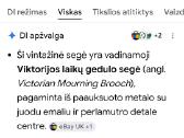 Antikvarinės sagės - nuotraukos Nr. 6