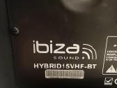 Ibiza Sound Hybrid15vhf-bt – nešiojama kolonėlė - nuotraukos Nr. 3