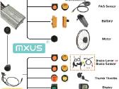 Naujas Mxus 500w/250w El. Dviračio Komplektas - nuotraukos Nr. 13