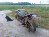 Izh 49-56 motociklas, be dokumentų - nuotraukos Nr. 3
