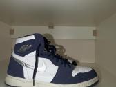Air Jordan 1 High, tamsiai mėlyni - nuotraukos Nr. 3