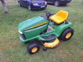 John Deere Lt170 Galingas Sodo traktoriukas 16hp - nuotraukos Nr. 2