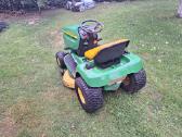 John Deere Lt170 Galingas Sodo traktoriukas 16hp - nuotraukos Nr. 5