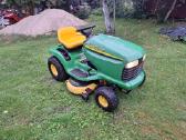 John Deere Lt170 Galingas Sodo traktoriukas 16hp - nuotraukos Nr. 12