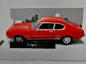 Ford Capri Mki 1969 raudona 1:43 Cararama - nuotraukos Nr. 4