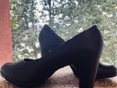 Elegantiški juodi bateliai su kulnu - nuotraukos Nr. 7