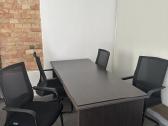 Posėdžių/konferencijų stalas su kėdėmis - nuotraukos Nr. 2