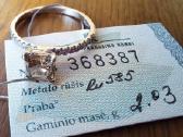 Aukso žiedas su 1,20 ct konjakiniu deimantu - nuotraukos Nr. 2