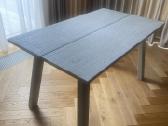 Ikea pilkos spalvos valgomojo stalas - nuotraukos Nr. 3